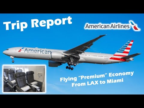 YouTube thumbnail for American Airlines Boeing 777-300ER