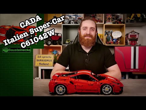 3187 Bricks pure awesomeness - CADA C61042W Italien Super-Car