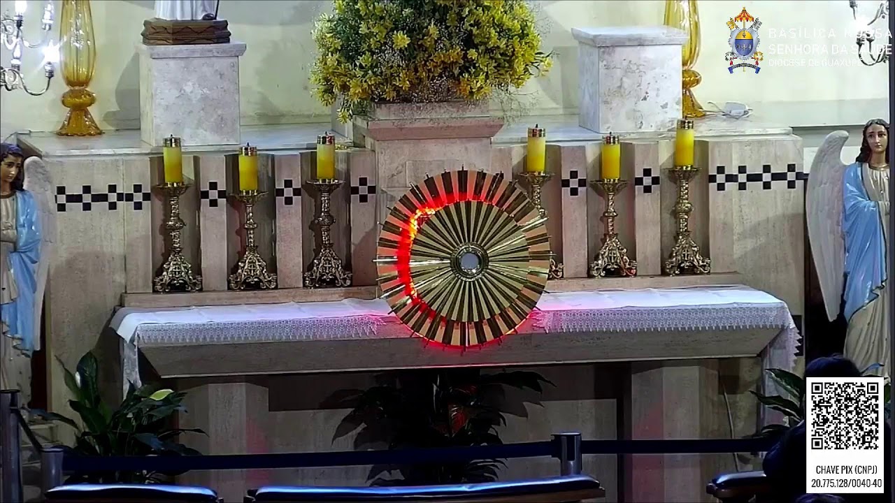 ADORAÇÃO DIÁRIA A JESUS EUCARÍSTICO -4ª FEIRA 18/09/24