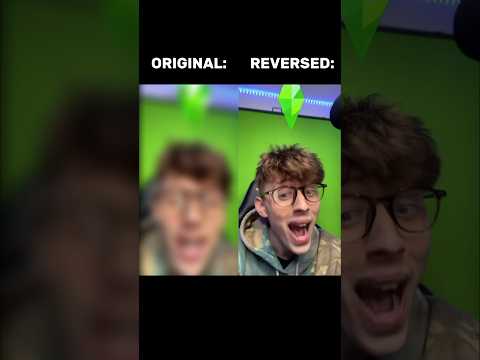 Do Not Put This Video In Reverse | Original And Reversed Version #fypシ #reverseversion #trending