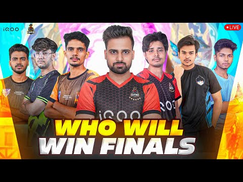 GRAND FINALS LIVE WITH iQOO TOTAL GAMING ESPORTS  | TG FOZYAJAY IS LIVE| #freefiretournament #iqootg