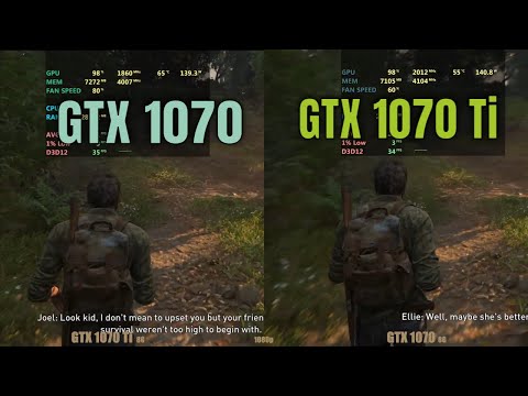 GTX 1070 Ti vs GTX 1070 in 2025