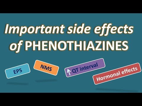 Important side effects of Phenothiazines