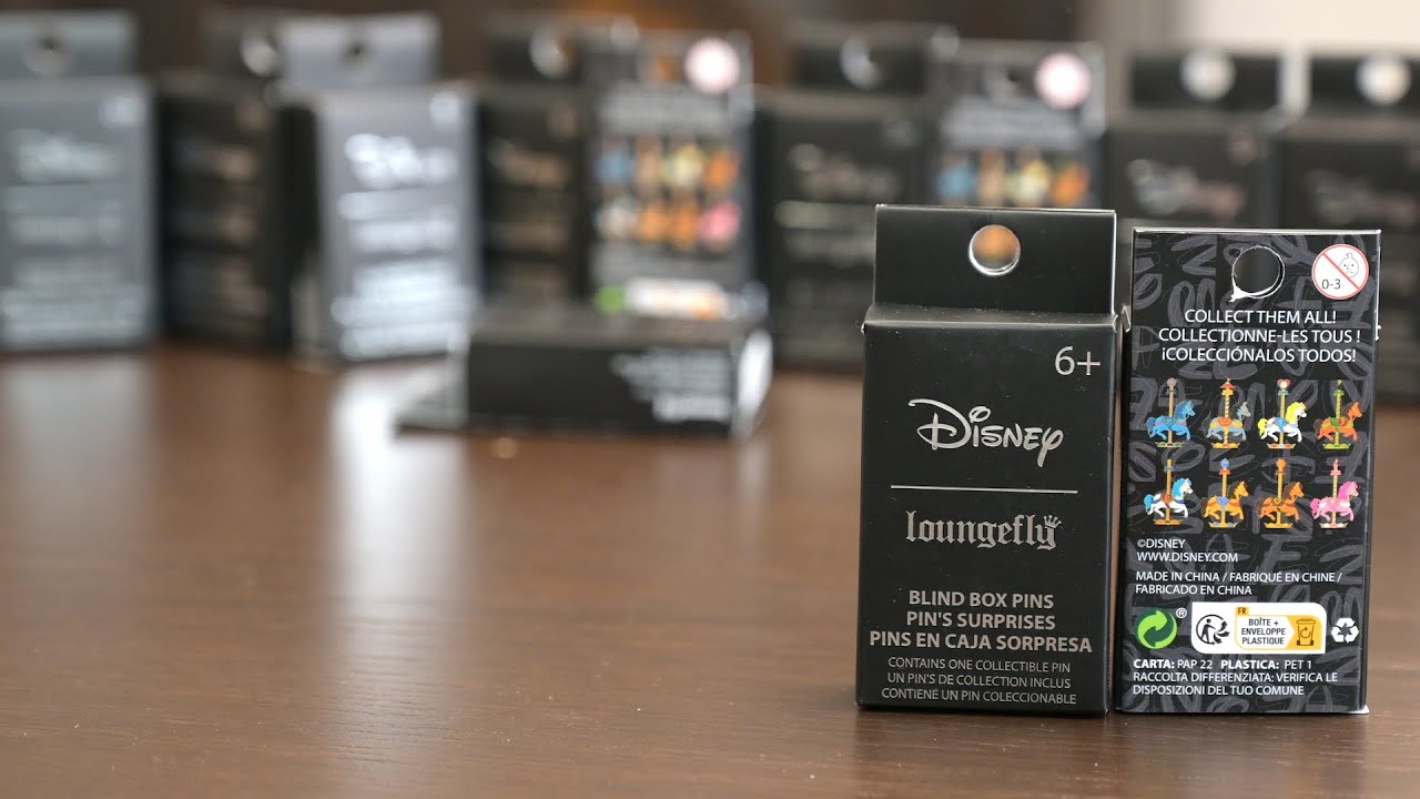 Mystery Unboxing: Loungefly Disney Carousel Horse Pins