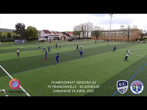 DIMANCHE 24 AVRIL SENIORS D2 FC FRANCONVILLE - RC GONESSE LES BUTS