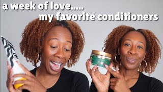 Week of Loves 💜 Deep conditioners and conditioners my textured hair loves