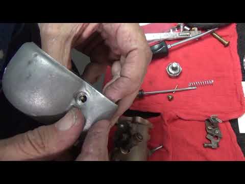 Step 8 Installing Float and Needle Valve In the Harley Panhead Linkert