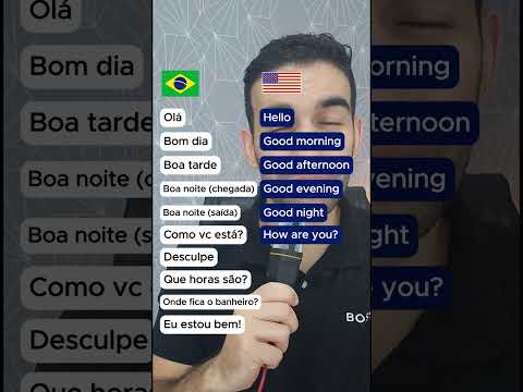 Saudações em inglês