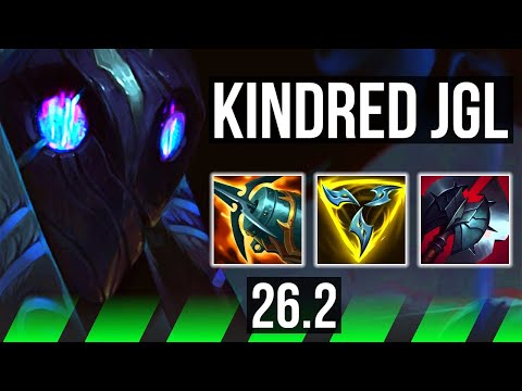KINDRED vs KHA'ZIX (JGL) | KR Master | 26.2
