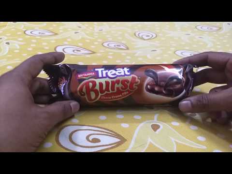 Britannia Treat BURST Choco Creme Fills