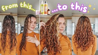 my go-to wavy washday routine for soft and defined curls 😍 ~ ft. Sumilayi review 🍊🍋