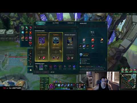 nidalee puts Tyler1 back to spawn after he teleports to lane