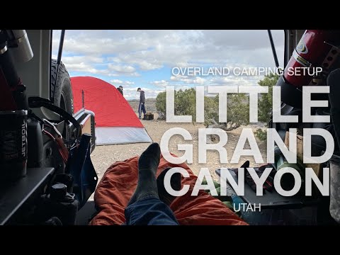 Overland Camping at little Grand Canyon, UT