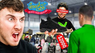 Catching The WORST Scammer At Sneakercon...