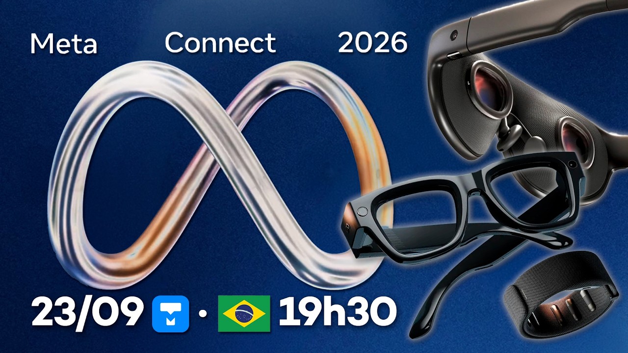 EVENTO da Meta AO VIVO – PT-BR Tradução simultânea – Meta Connect 2026: novos Rayban Meta e mais!