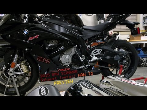 2015 BMW S1000RR - Hindle Exhaust Install "How To" Preview