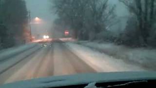 preview picture of video 'Snow in Sumter, SC Feb 12, 2010'