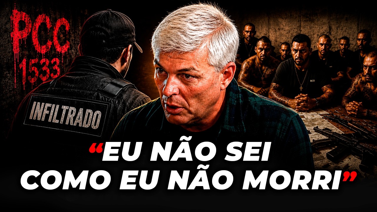 Parece CINEMA mas NÃO É! CORONEL PAGANOTTO conta como foi INFILTRADO na MAIOR FACÇÃO das AMÉRICAS