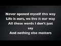 Nothing else matters- Karaoke (Instrumental + lyrics ...