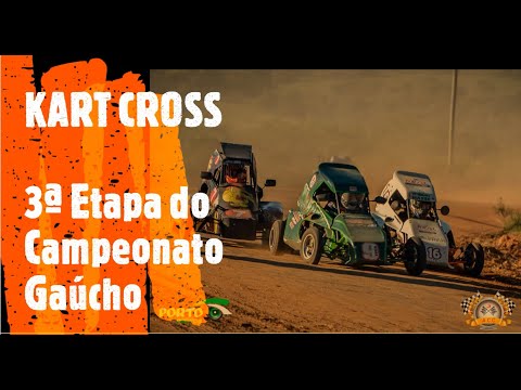 CORRIDA - 3ª Etapa do Campeonato Gaúcho de Kart Cross 2020