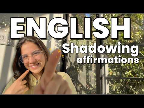 Sleep and Learn English: Shadow Positive Affirmations 😴
