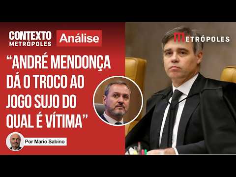“André Mendonça dá o troco ao jogo sujo do qual é vítima”, analisa Mario Sabino