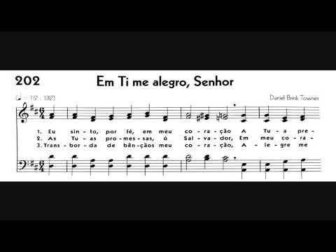 Hinário 5 CCB - Hino 202 - Em Ti me alegro, Senhor - Strings - Teclado Yamaha PSR S670