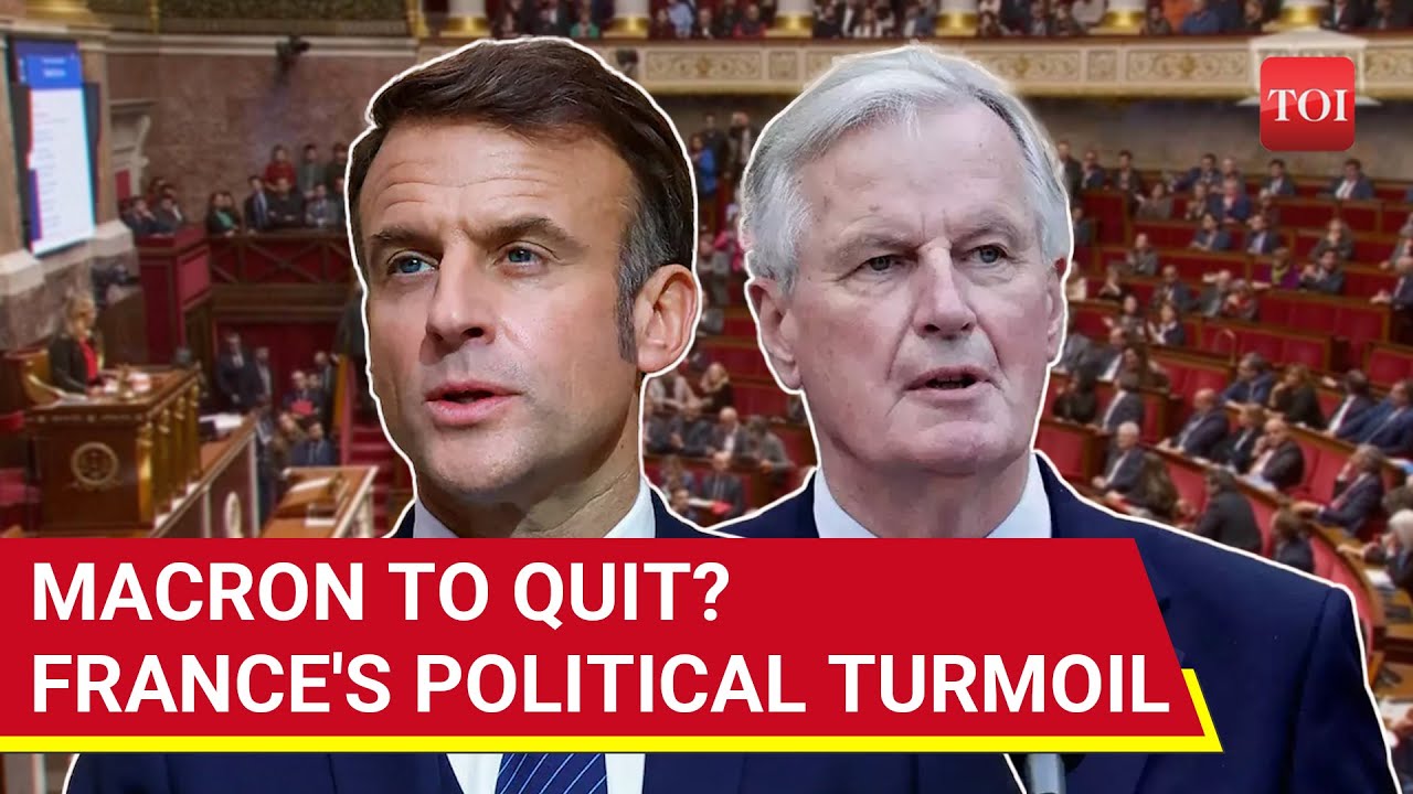 'Macron, Quit Now': French President Under Fire After Govt Falls | Big Crisis In NATO Nation