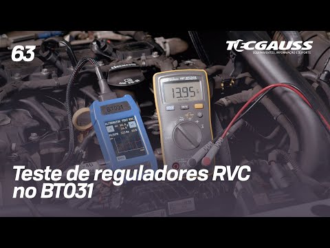 este de regulador pilotado RVC (Onix turbo) no BT031 | #TecGauss 63