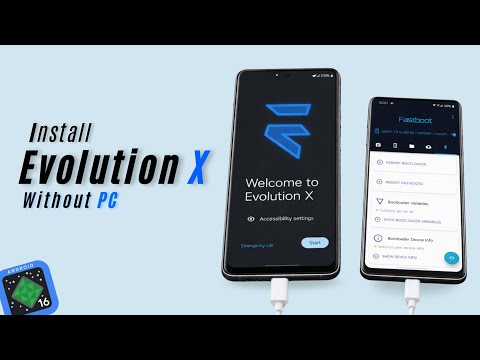 Install Android 16 on Any Android | Without PC (Evolution X) 