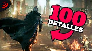 100 DETALLES OCULTOS de BATMAN ARKHAM KNIGHT