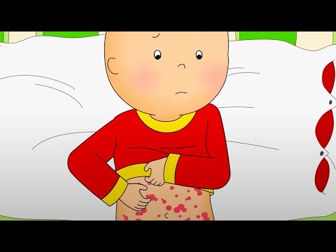 Caillou Is Sick | Caillou Cartoon