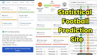 High Probably Winning Football  Predictions on this site -  Statistical Strategy