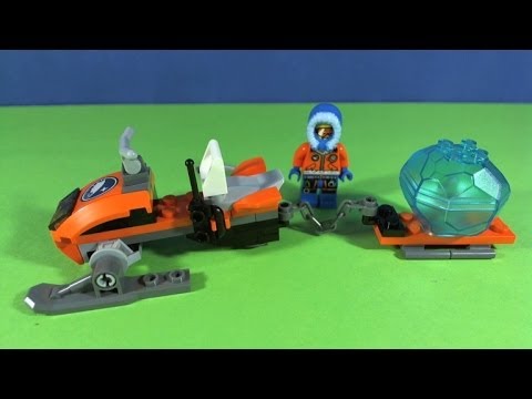 Vidéo LEGO City 60032 : La motoneige