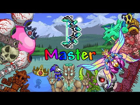 Phantasm vs All Bosses | Terraria (Master Mode)