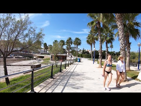 Playa Flamenca, Costa Blanca Spain. Saturday Afternoon Promenade and Beach Walking Tour 🇪🇸