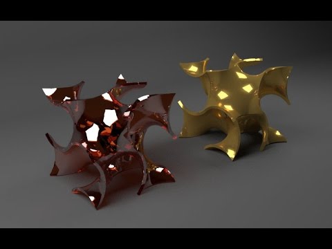 [Sketchup Tutorial] Gyroid Shape with Sketchup