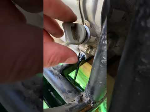 How to drain your minibike oil