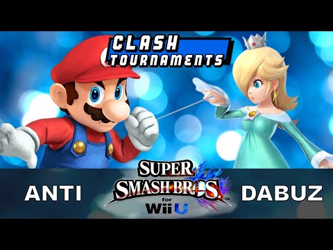 CLASH Invitational for Smash Wii U - Anti (Mario) vs PL XFIRE Dabuz (Rosalina)