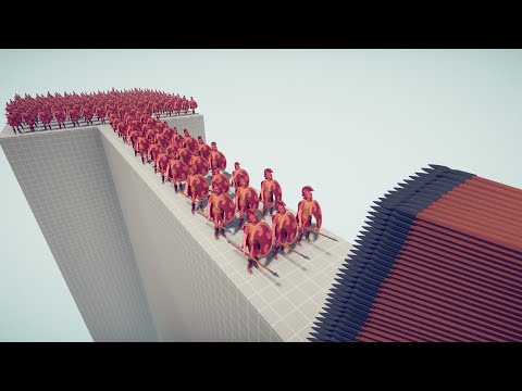 100x SPARTANS vs EVERY GOD | Totally Accurate Battle Simulator TABS