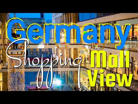 Shopping in Germanys largest shopping mall in Oberhausen Westfield Centro
