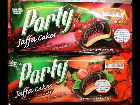 Party Jaffa Cakes: Cherry & Strawberry Review
