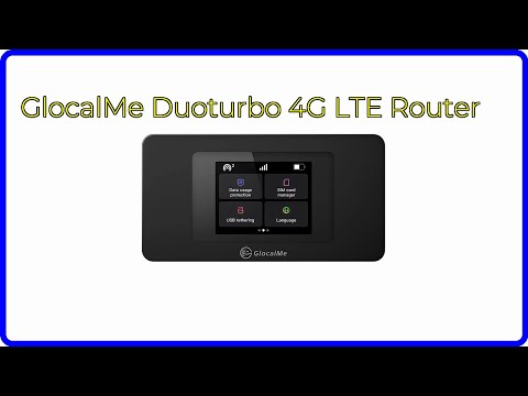 BEWERTUNG (2025): GlocalMe Duoturbo 4G LTE Router. WESENTLICHE Einzelheiten