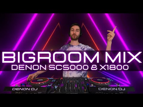 Bigroom Visual Dj Mix February 2021 | Denon Sc5000 & X1800