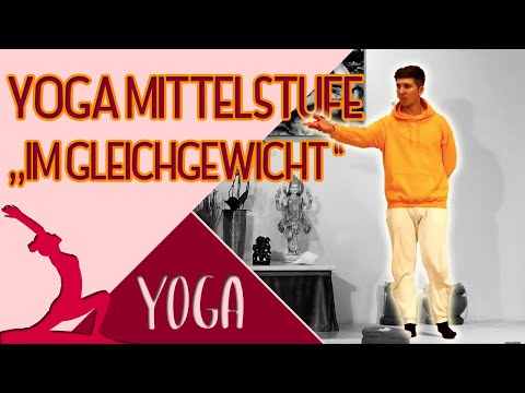 YOGA "Im Gleichgewicht" Mittelstufe mit Kalidas - Yoga Vidya Grundreihe Live - 16:15 - 02.02.2021