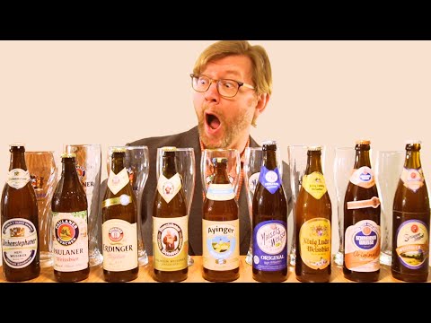Taste test! 9 German wheat beers side by side