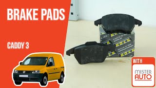 Youtube thumbnail of video "How to replace the front brake pads Caddy mk3 🚗"
