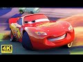 Lighting McQueen VS Chick Hicks VS The King FINAL RACE Cars 2006 Remastered 4K 60FPS