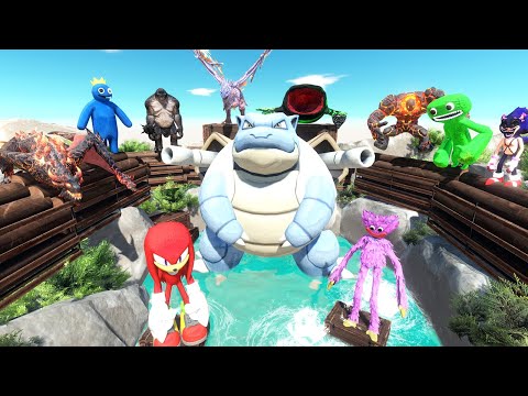 The Hunt for Blastoise Pokemon - Dinosaur Hunter - Animal Revolt Battle Simulator
