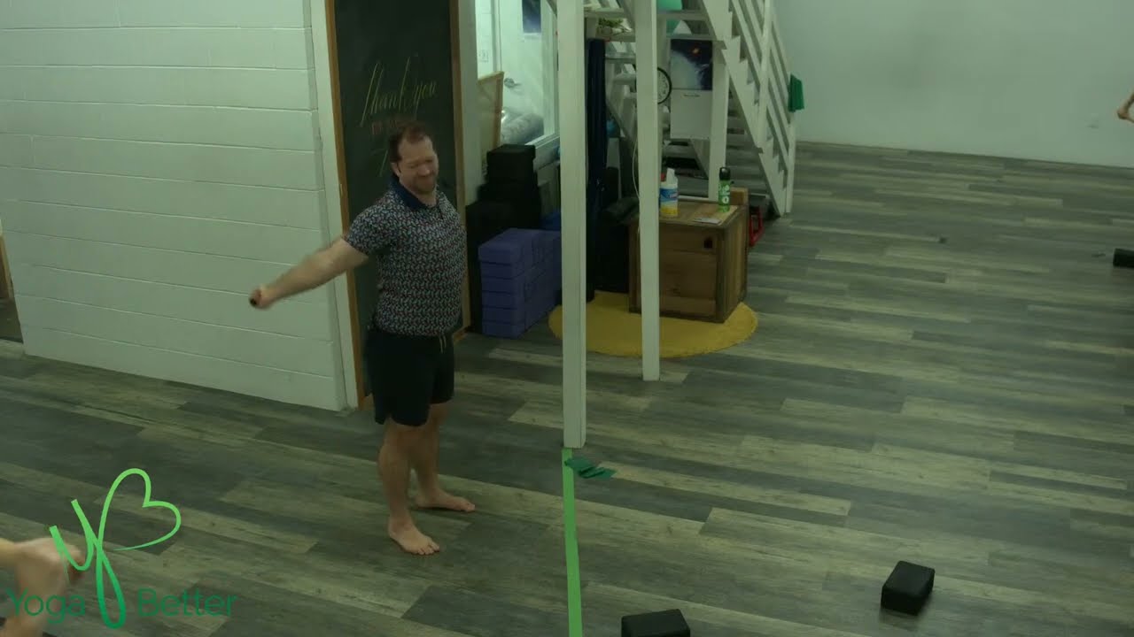 Level 3 - 7:30pm w/ ANDREW 9.16.24 YOGA BETTER ON LINE! (class starts @ 00:05:50; ends @ 01:11:08)